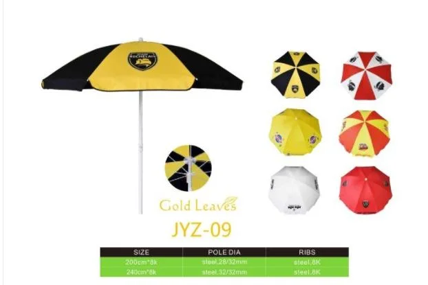 Multi Color Advertising Beach Umbrella